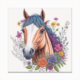 Horse Charms  Canvas Print