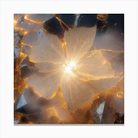 Fractal Flower Canvas Print