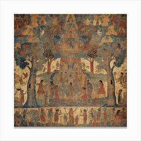 Egyptian Tapestry Canvas Print