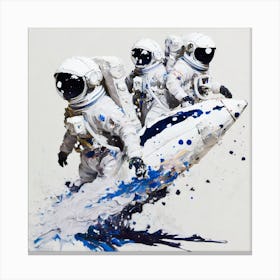 'Astronauts' Canvas Print