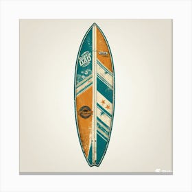 Surfboard Canvas Print