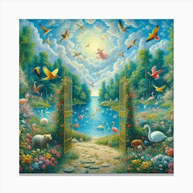 Heavenly gate  Canvas Print