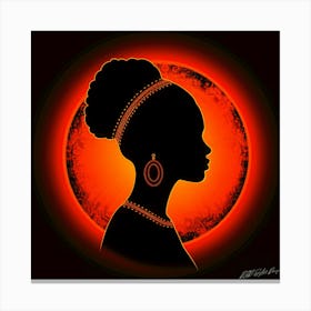 Sun Princess - Nubian Glow Canvas Print