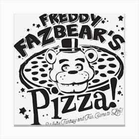 Freddy Fazbear S Pizza Canvas Print