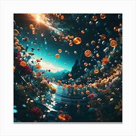 Depths Of The Imagination 14 Canvas Print