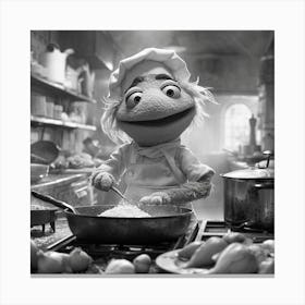 Muppet Chef 2 Canvas Print