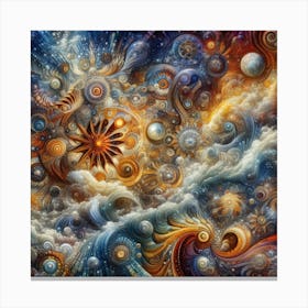 Psychedelic Painting 4 Canvas Print