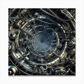 Gears And Gears 1 Canvas Print