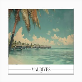 Maldives Canvas Print