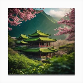 Chinese Pagoda Canvas Print