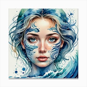 Mermaid 3 Canvas Print