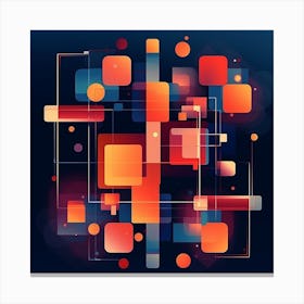 Abstract Background Canvas Print