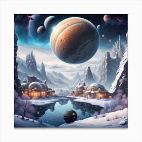 Planetarium Canvas Print