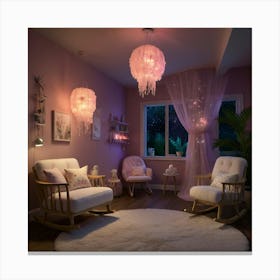 Girl'S Room Canvas Print