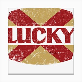 Lucky Lager Canvas Print