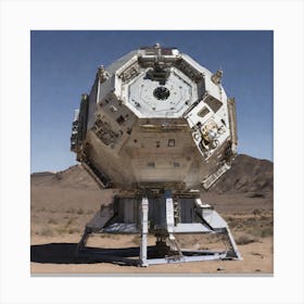 Nasa Spacecraft Canvas Print