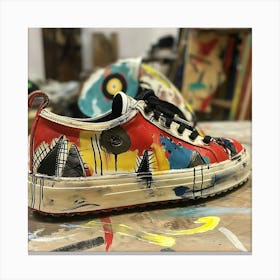 Sneakers Canvas Print