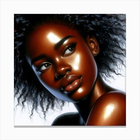 Portrait Artwork 133 Canvas Print