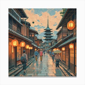 Kyoto 1 Canvas Print