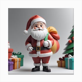 Santa Claus 14 Canvas Print