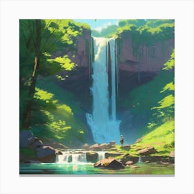 Waterfall Canvas Print