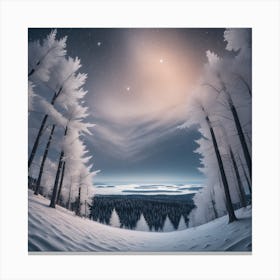 Winter Landscape 8 Canvas Print