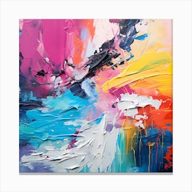 Colorful Whispers Canvas Print