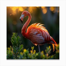 Flamingo 29 Canvas Print