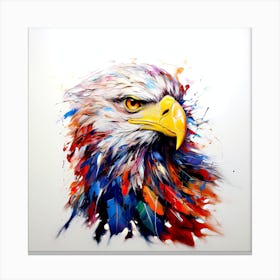 Eagle Head Canvas Print