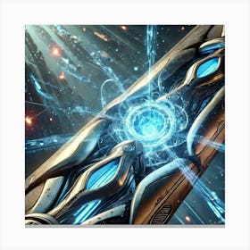 Oort Vanguard Cosmic Glaives Canvas Print