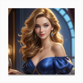 Beauty And The Beast 37 Canvas Print