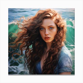 Mermaid Canvas Print