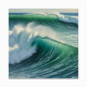 Ocean Wave 4 Canvas Print