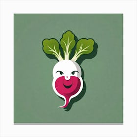 Beet logo 8 Canvas Print