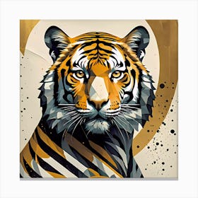 Tiger Artwork Canvas Print