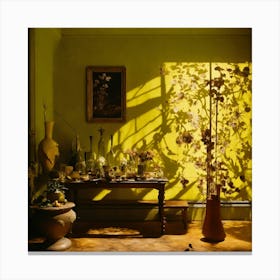 Room With Plants 2 Canvas Print
