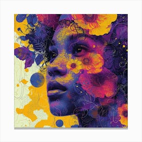 Flower Girl Canvas Print