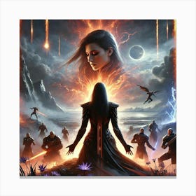 Episode 10 Last Ember Canvas Print