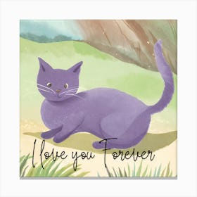 I Love You Forever Canvas Print