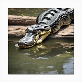 Alligator Canvas Print