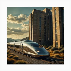 High Speed Train 1 Canvas Print