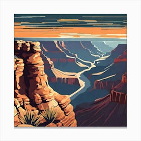 Grand Canyon 12 Canvas Print