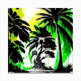 Tropical Jungle 2 Canvas Print