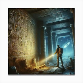 Egyptian Tomb Canvas Print