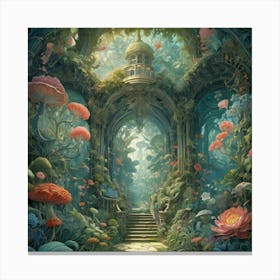 Fairy Garden 1 Canvas Print