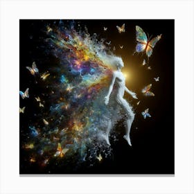 Fluttering Butterfly 1 Canvas Print