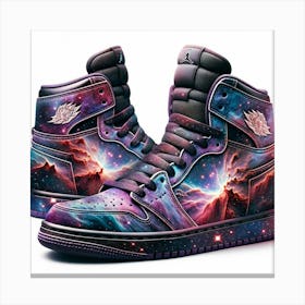 Air Jordan 1 High Galaxy Canvas Print