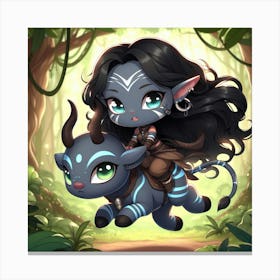 Avatar Canvas Print