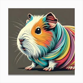 Rainbow Guinea Canvas Print