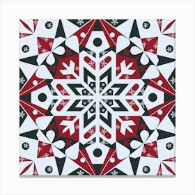 Snowflake for Christmas Canvas Print